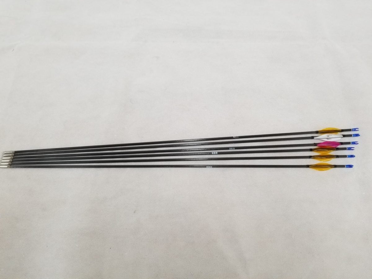 アーチェリー EASTON X10シャフト 500番 27.5インチ 15本 軽々しい