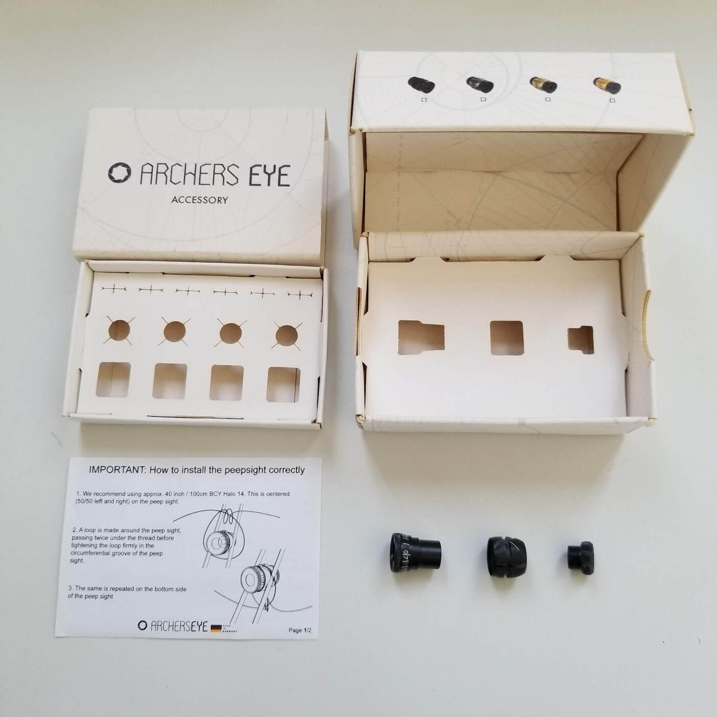 ARCHERS EYE FINAL VISION ピープセット アシストアーチェリー